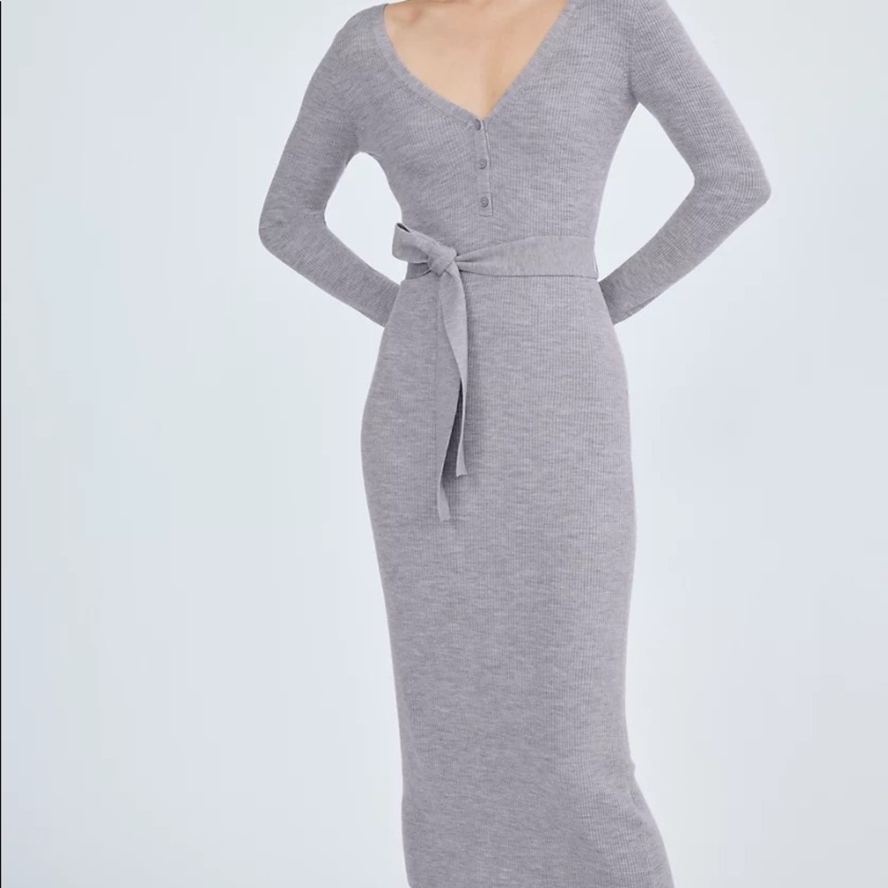 The Group by Babaton
Henley Sweater Dress
Belted henley sweater dress
